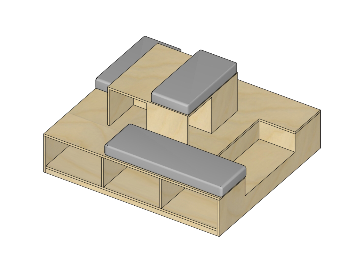 Testing Cubbies Cubbies Platform 2 levels – Walltopia Store
